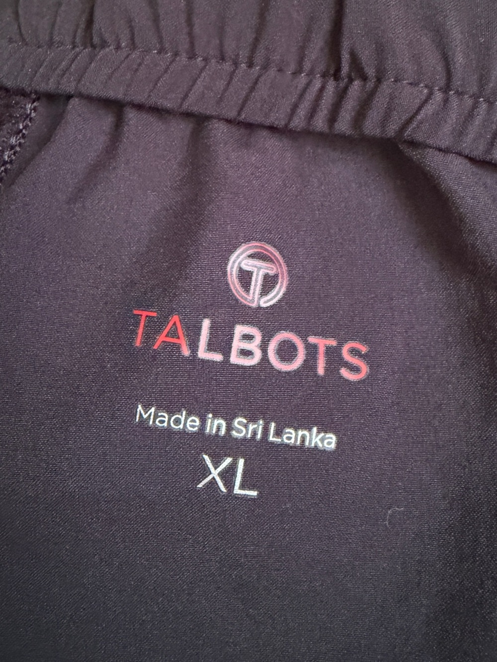 Talbots Black Women's Pull-On Track Pants - Picture 3 of 4